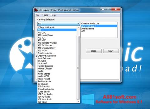 Screenshot Driver Cleaner for Windows 8.1