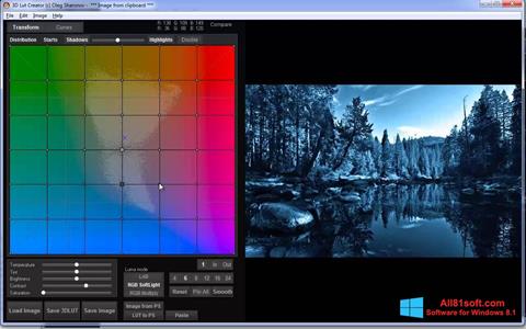 Screenshot 3D LUT Creator for Windows 8.1