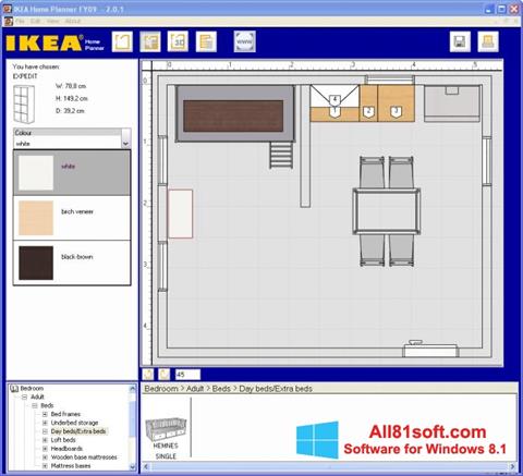 Screenshot IKEA Home Planner for Windows 8.1