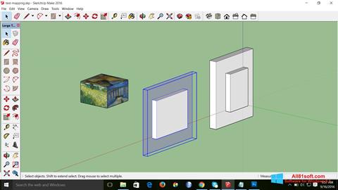 Screenshot SketchUp Make for Windows 8.1