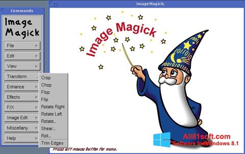 Screenshot ImageMagick for Windows 8.1