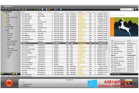 Screenshot MediaMonkey for Windows 8.1
